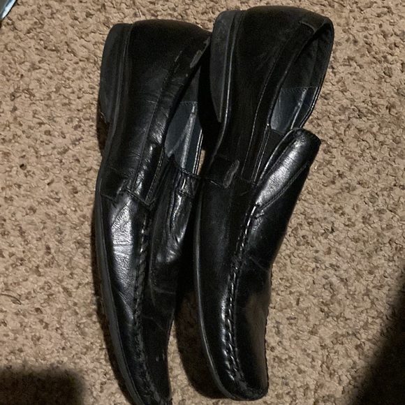 MEN LEATHER SLIP ON SHOES - Picture 3 of 5